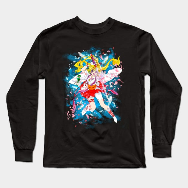 Kamikaze Jeanne Long Sleeve T-Shirt by kakunat